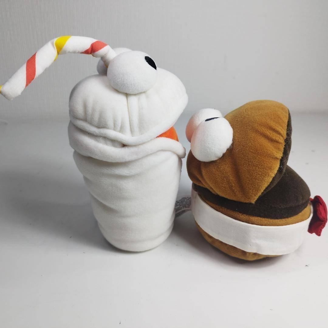 マクドナルド ぬいぐるみ ビンテージ 3点セット ハンバーガー ハッピ I0T7