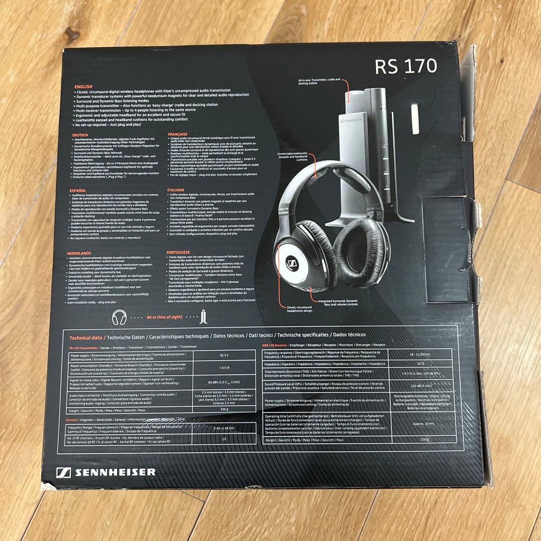 Sennheiser RS 170 ワイヤレスヘッドセット