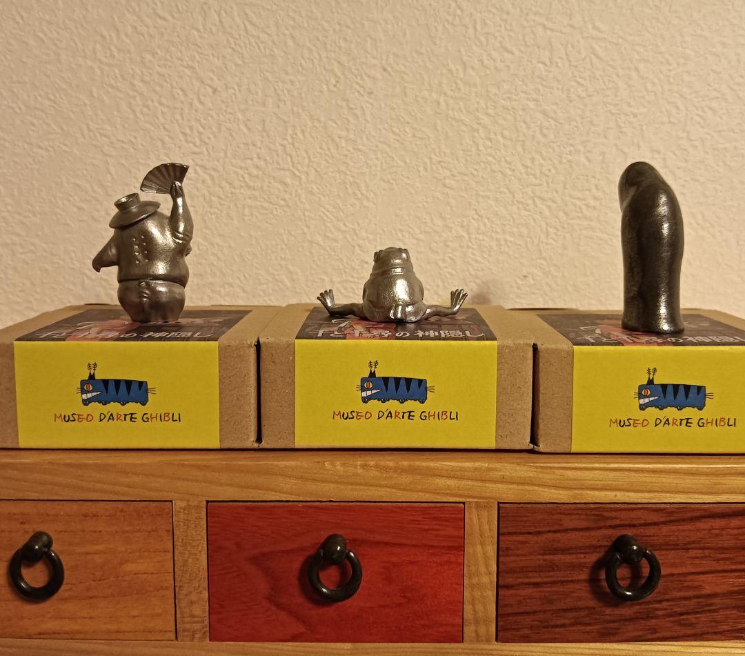 【激レア】ジブリ美術館限定『 千と千尋の神隠し』フィギュア　3個セット