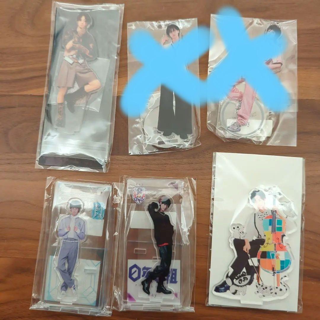 龍宮城Ray アクリルスタンド 4個セット