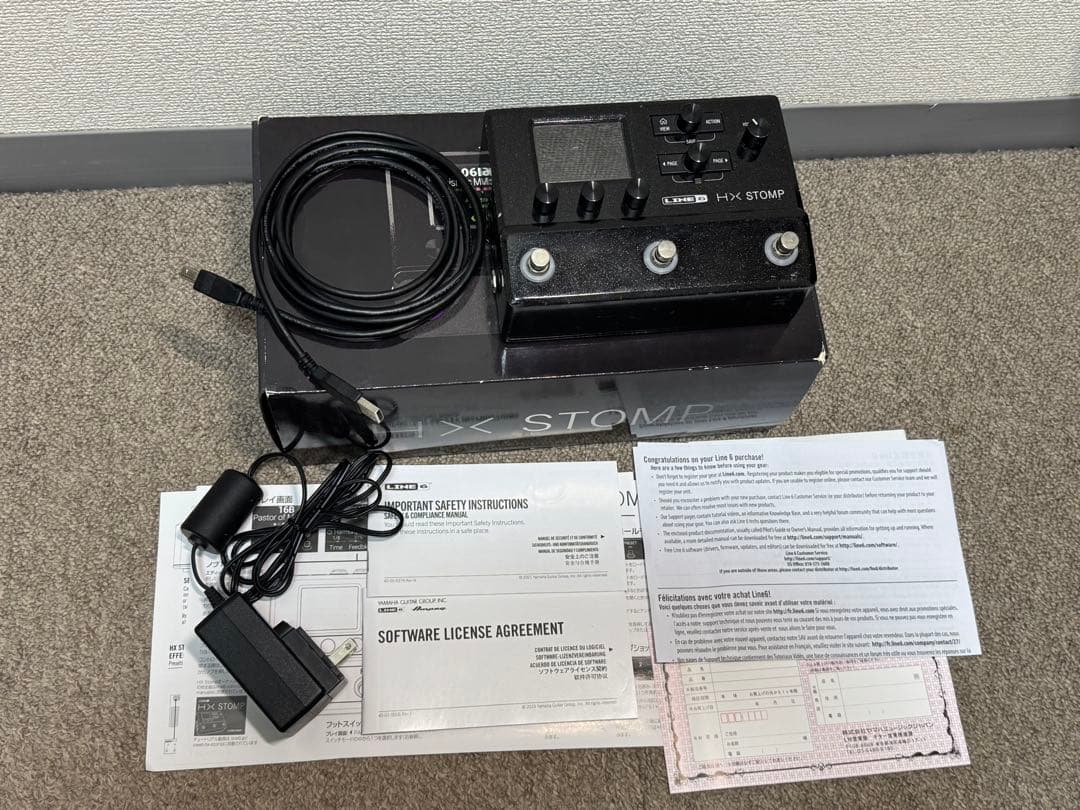 ギター LINE6 HX STOMP