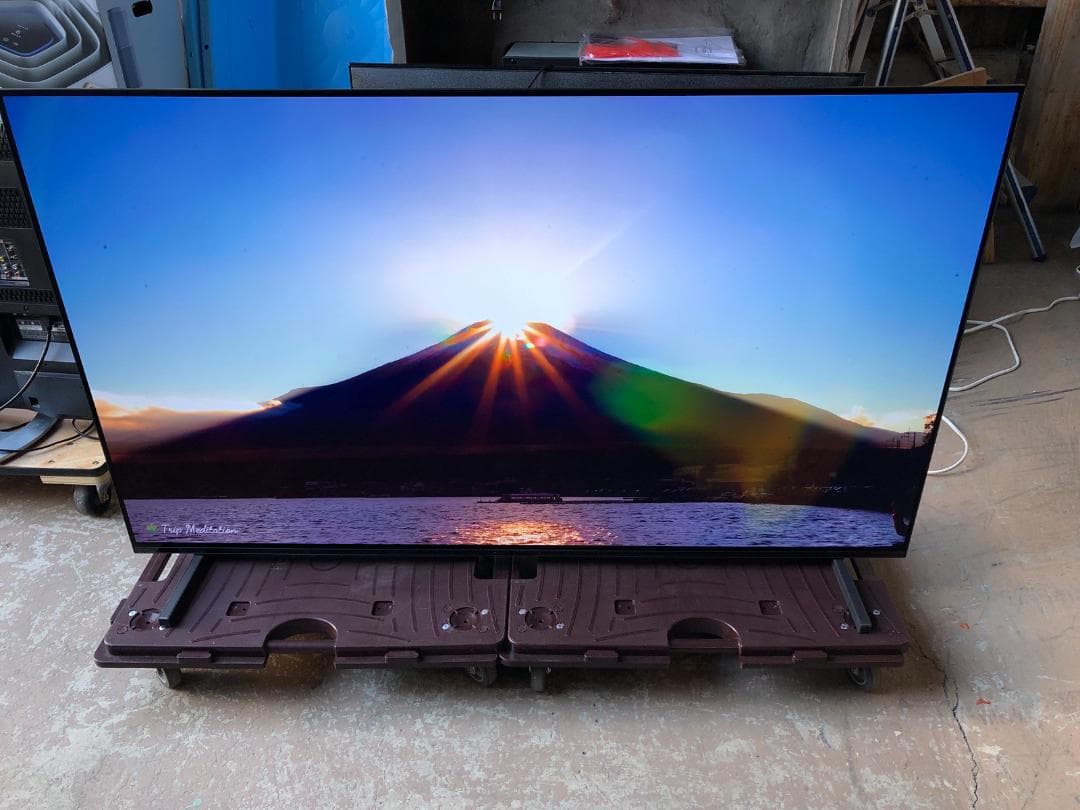 ソニー 55V型 4K 有機ELテレビ XRJ-55A80J 2021年製