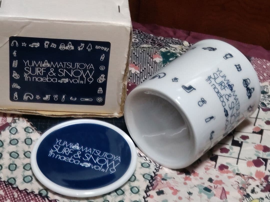 ユーミン　サーフ＆スノー苗場 vol 19マグカップ他