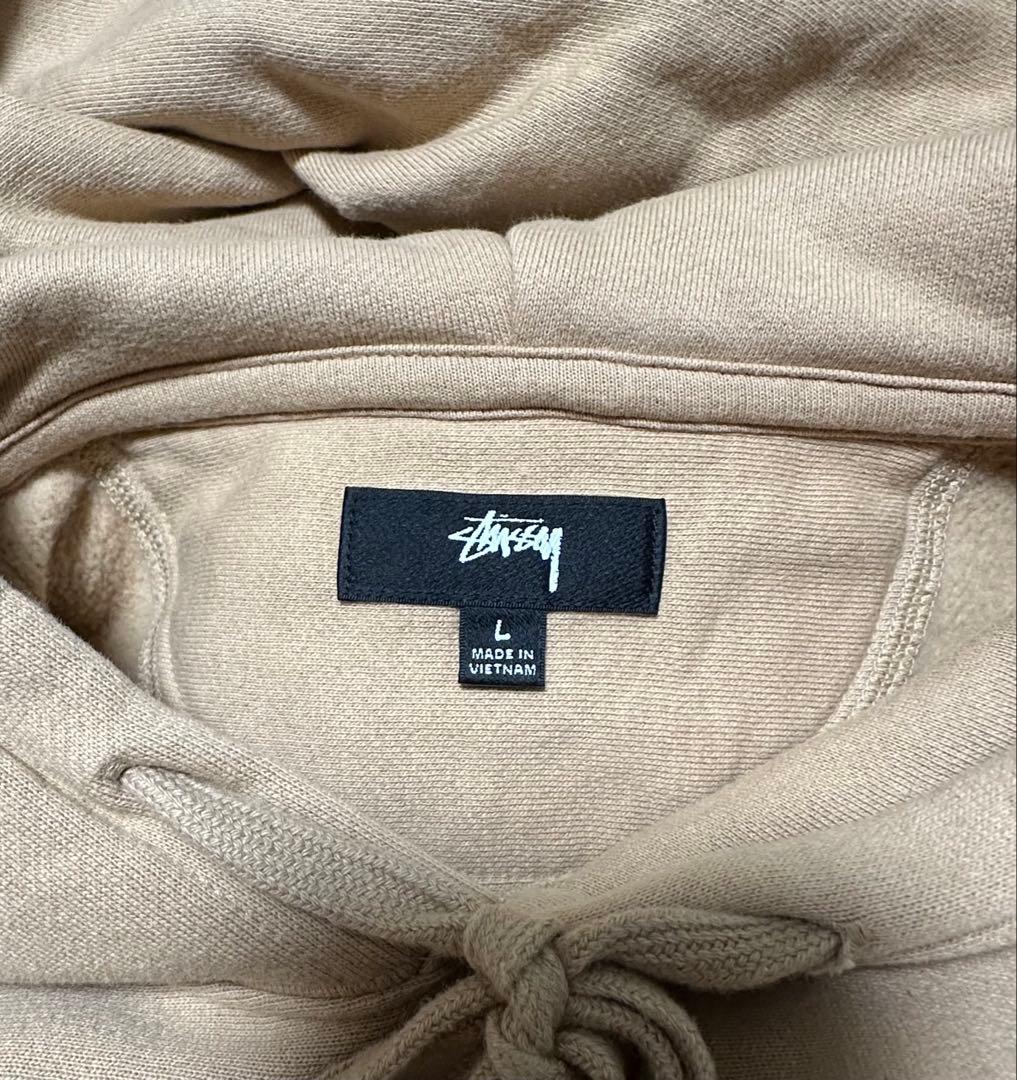 美品 STUSSY レア ブラウン パーカー Lサイズ