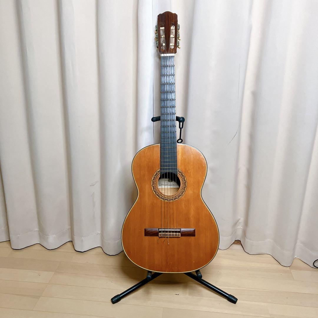 Alegut 阿部保夫 No.515 クラシックギター 音出し確認済 現状品