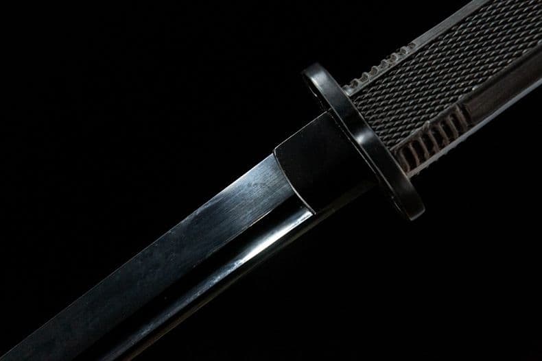 戦術刀 中金 古兵器 武具 刀装具 鋼刀 冷兵器 黒武者 護身工具 武士道