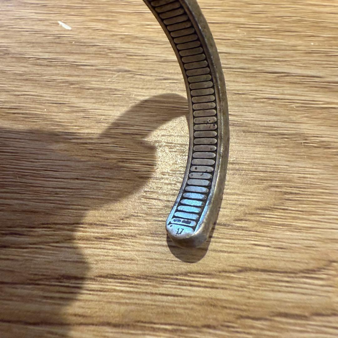 ma専用 グッチ GUCCI ブレスレット バングル メンズ ダブルＧ シルバー