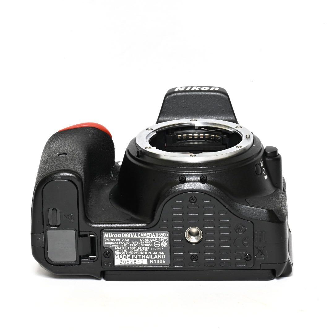 【Nikon 】Wi-Fi&自撮り★D5500ダブルレンズセット