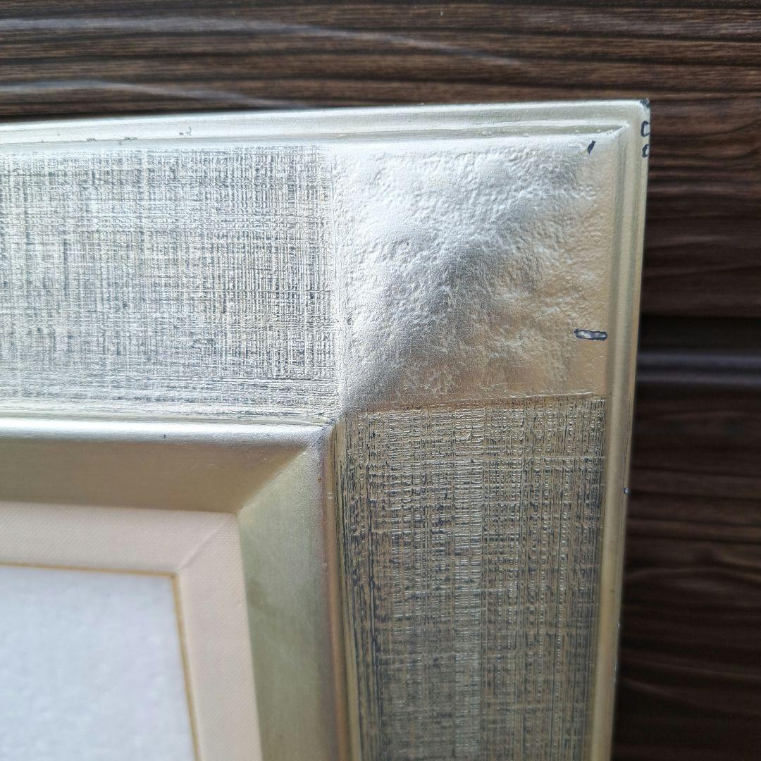 F30号・シルバー額縁/裏板付き