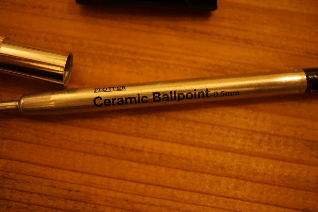 プロッター ボールポイントペン PLOTTER ゴールド