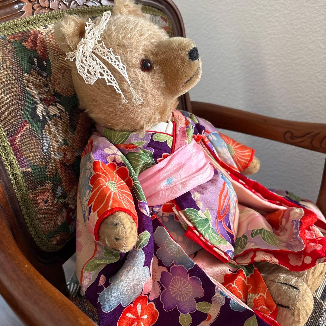 和装♪ハーマン・ドイツアンティークテディベア