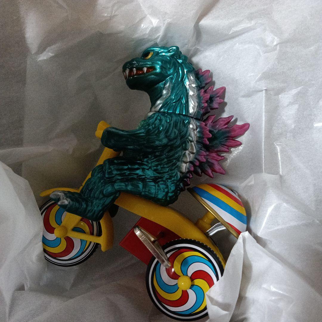 М１号 ゴジラ三輪車 ゴジラ 怪獣 ソフビ