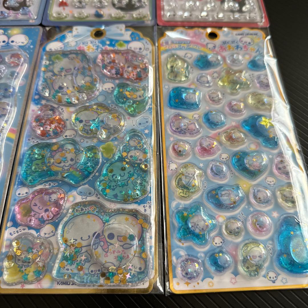 ボンボンドロップシール　コットンパフィー　ウォーターシール　38点セット