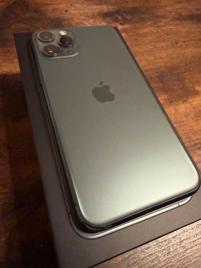 iPhone11pro ミッドナイトグリーン 256GB 本体 箱付き