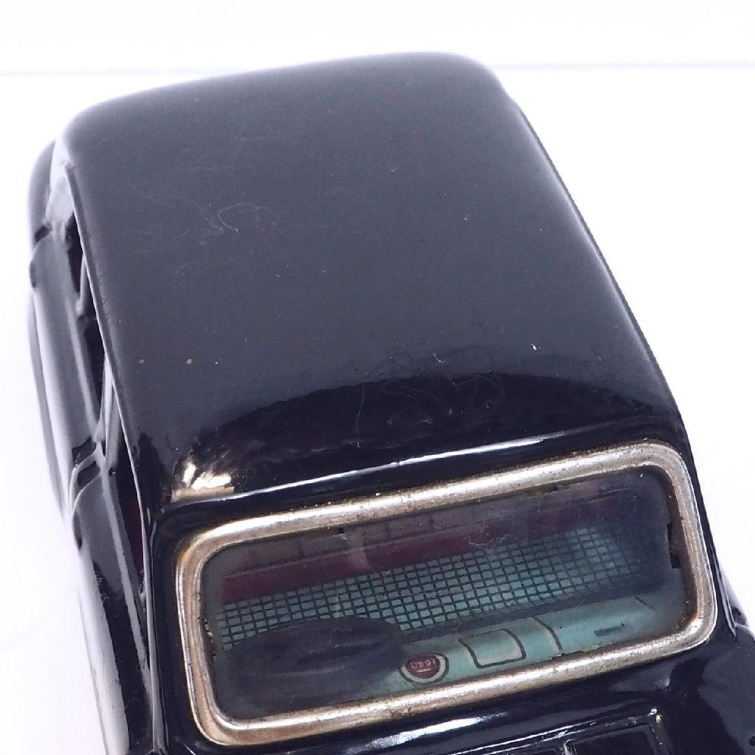 萬代屋【ダットサン セダン1000黒】ブリキtin toy car自動車【箱無】