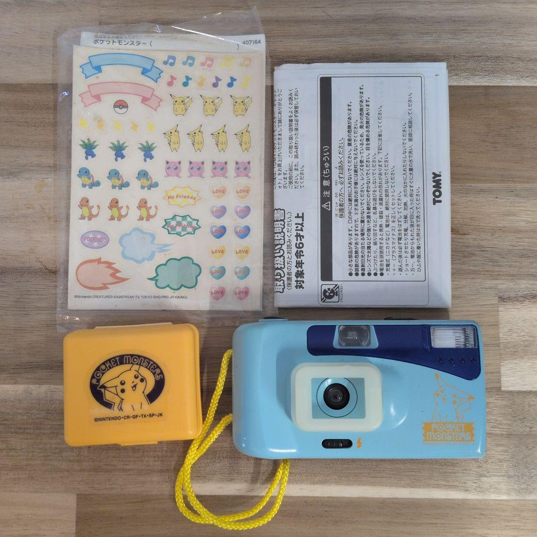 TOMY ポケモンカメラ トイカメラ　初期ポケモン　ピカチュウ