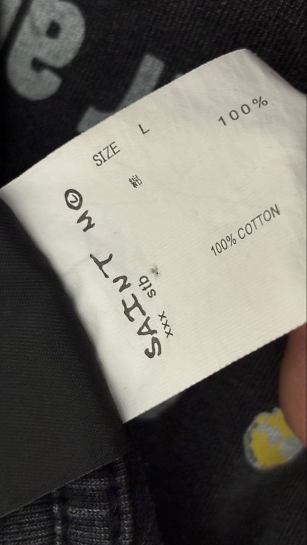 T-pablow着用 SAINT Mxxxxxx FORSOMEONE Tシャツ