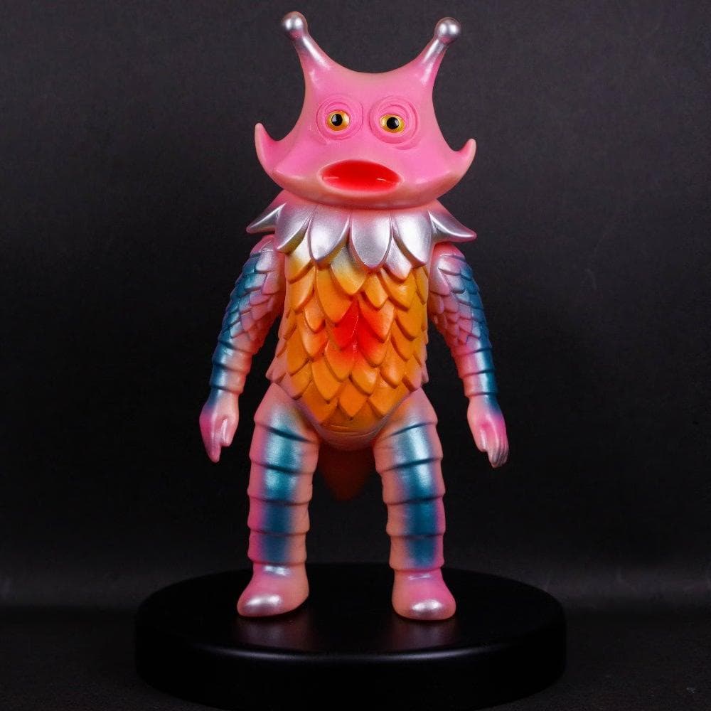 ブルマァク ソフビ　ギロ星獣　ピンクカラー