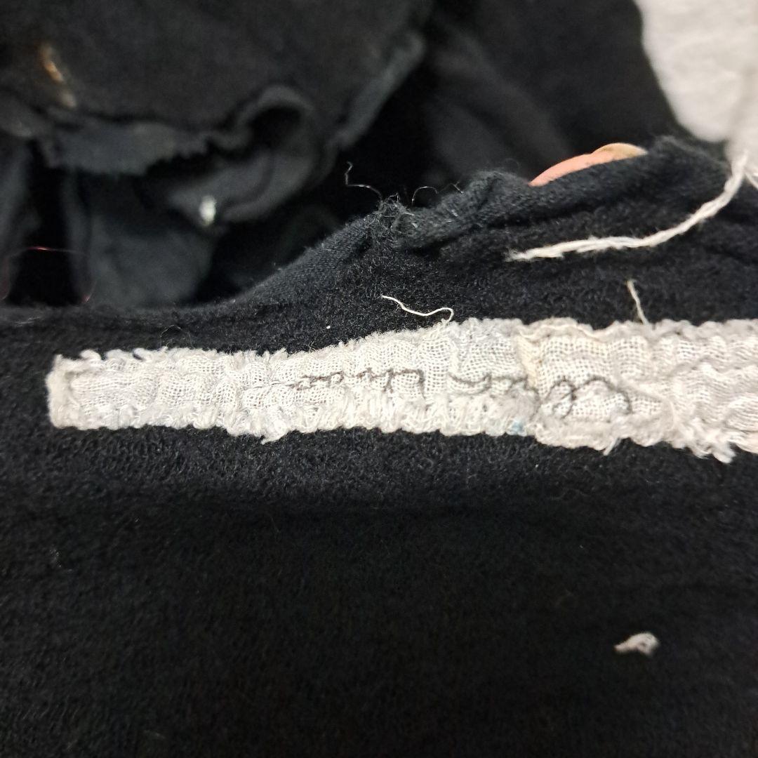 alice auaaフリル付き黒キャミソール