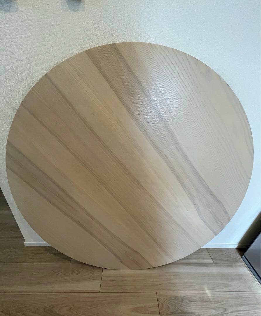 11/6まで！ IKEA ダイニングテーブル LISABO 　アッシュ材突き板