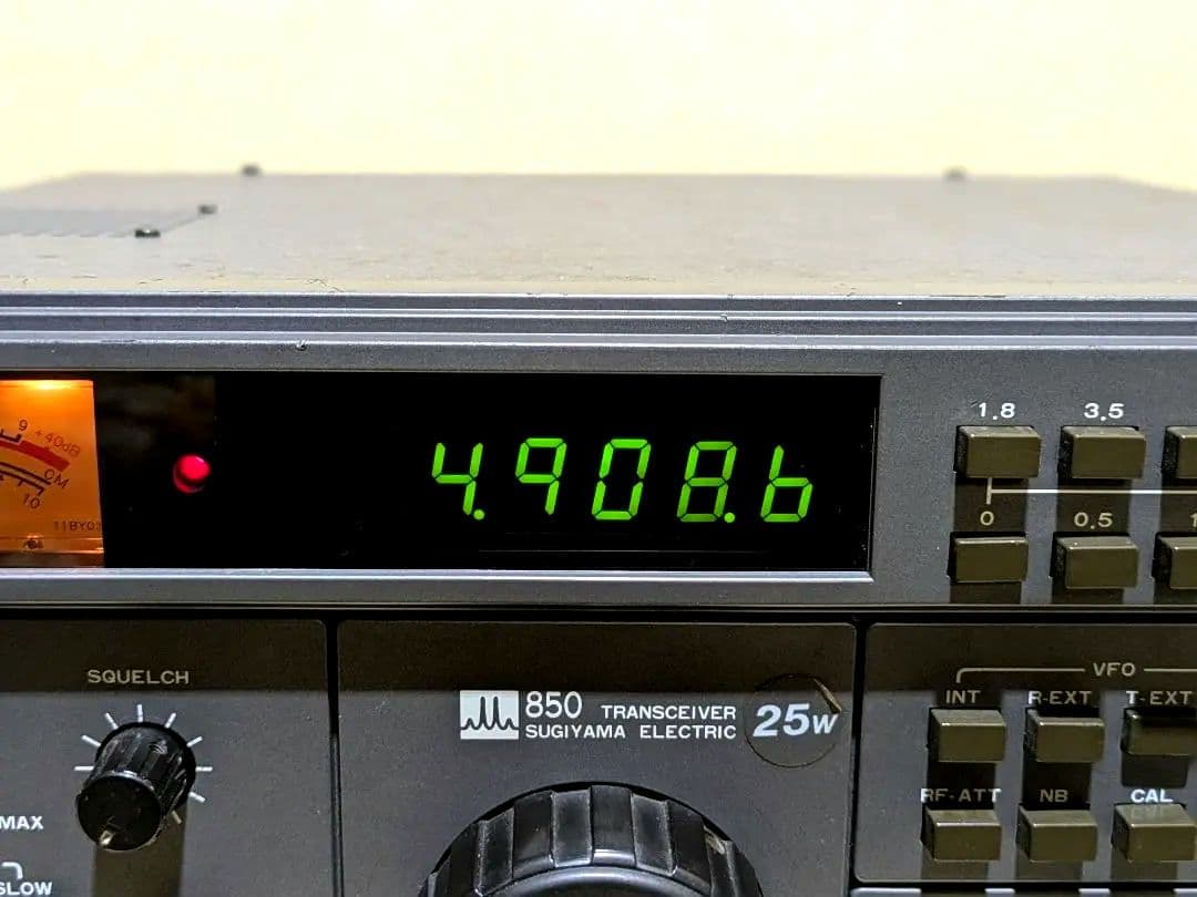 ク*ン様 現状品 杉山電機製作所 850 D 無線機 トランシーバー 受信機 希