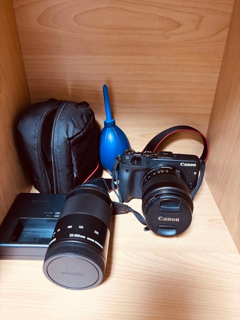 Canon EOS M3ミラーレスカメラ レンズ2本付き（ダブルレンズキット）