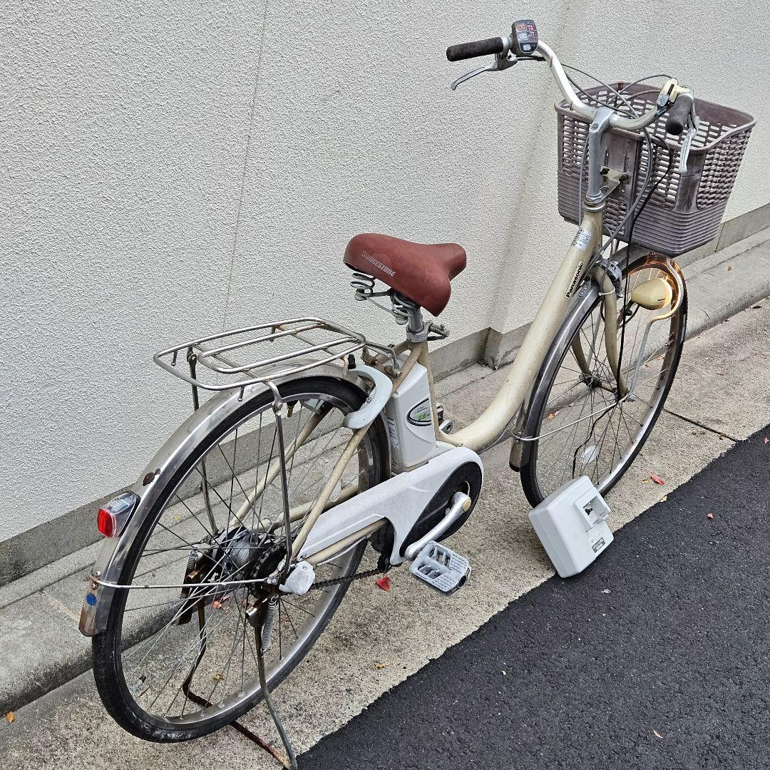 パナソニック♪電動アシスト自転車♪ViVi ♪オフホワイト♪