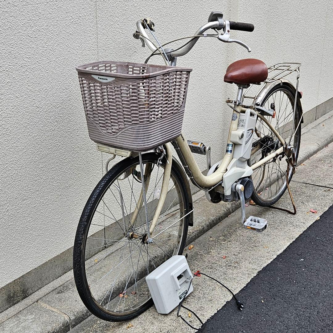 パナソニック♪電動アシスト自転車♪ViVi ♪オフホワイト♪