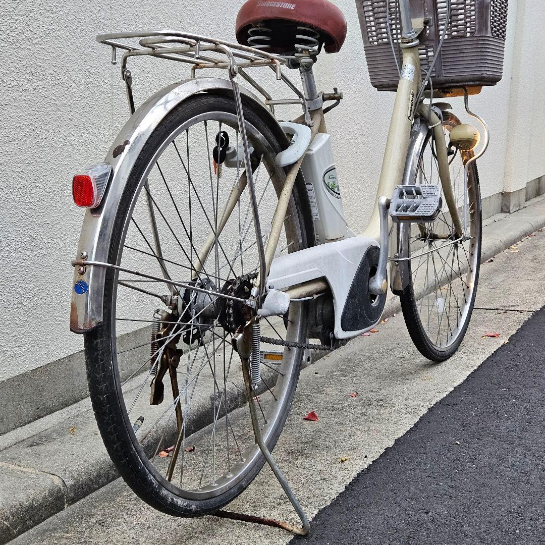 パナソニック♪電動アシスト自転車♪ViVi ♪オフホワイト♪