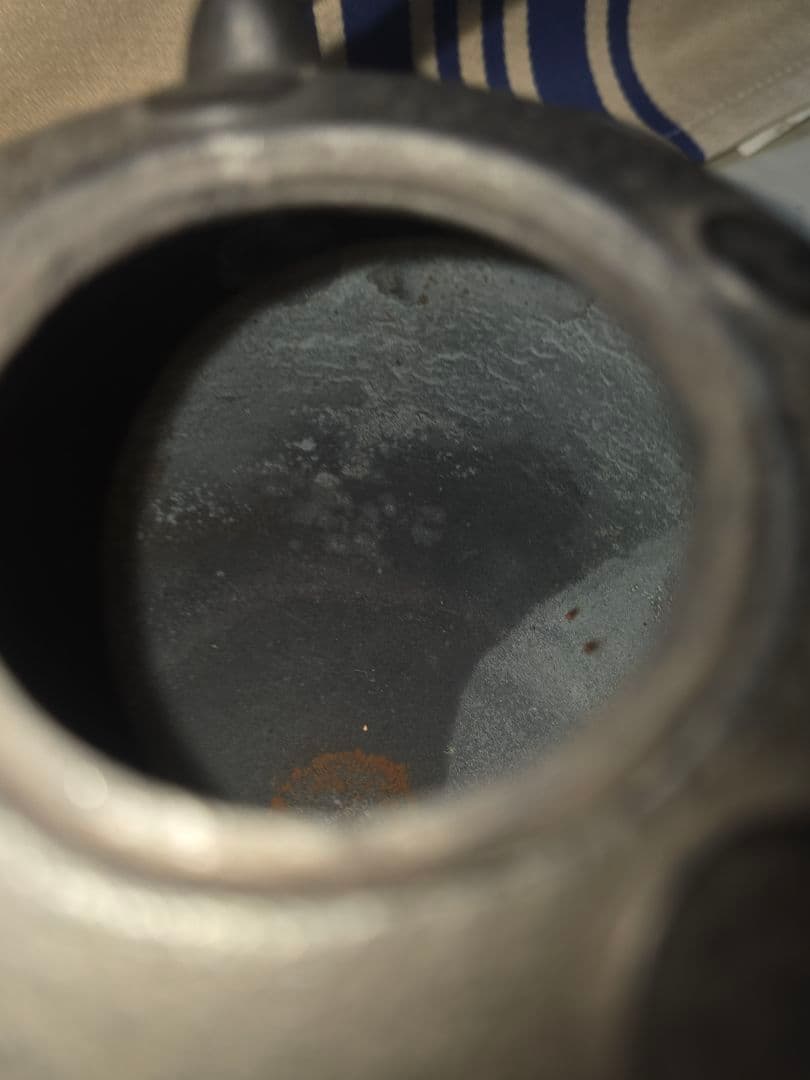 高橋大益　鉄瓶凸玉紋　鉄瓶　■美品■