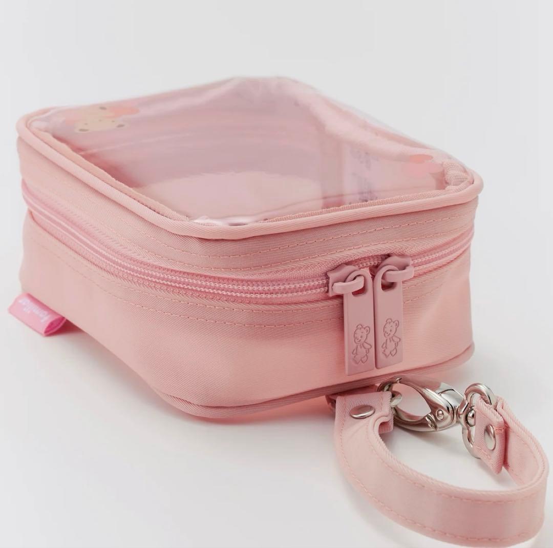 ファミリア　カラフルシリーズ　ポーチ　ピンク