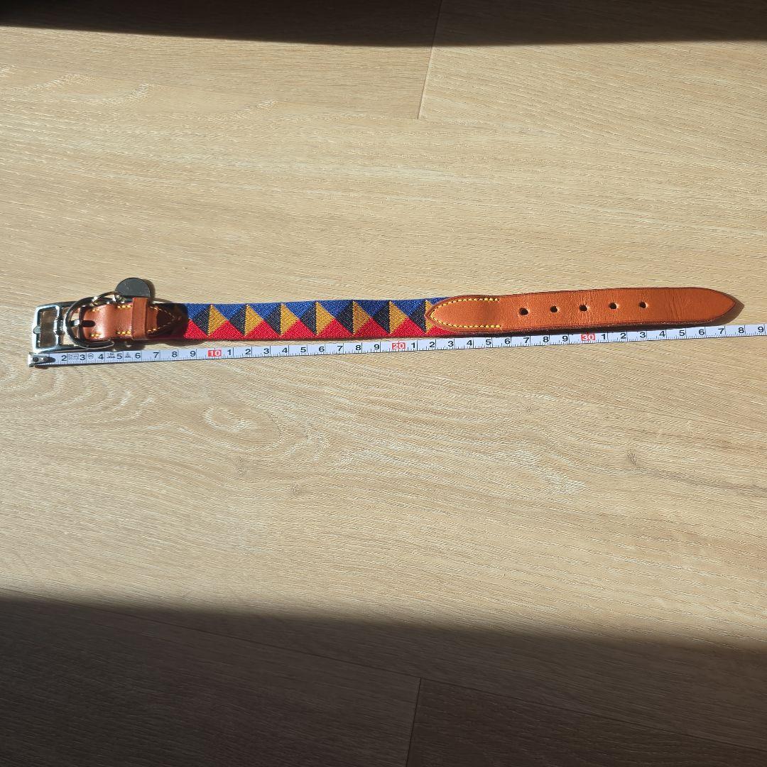 レ*オ様 エルメス HERMES 犬用首輪 メドールII パイユ　犬　首輪　ハー