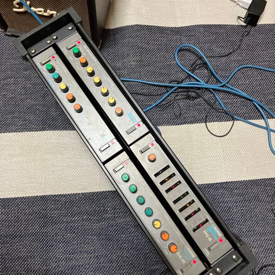 BOSS エフェクター、イコライザー、リバーブ　4体&専用ラック　セット　中古
