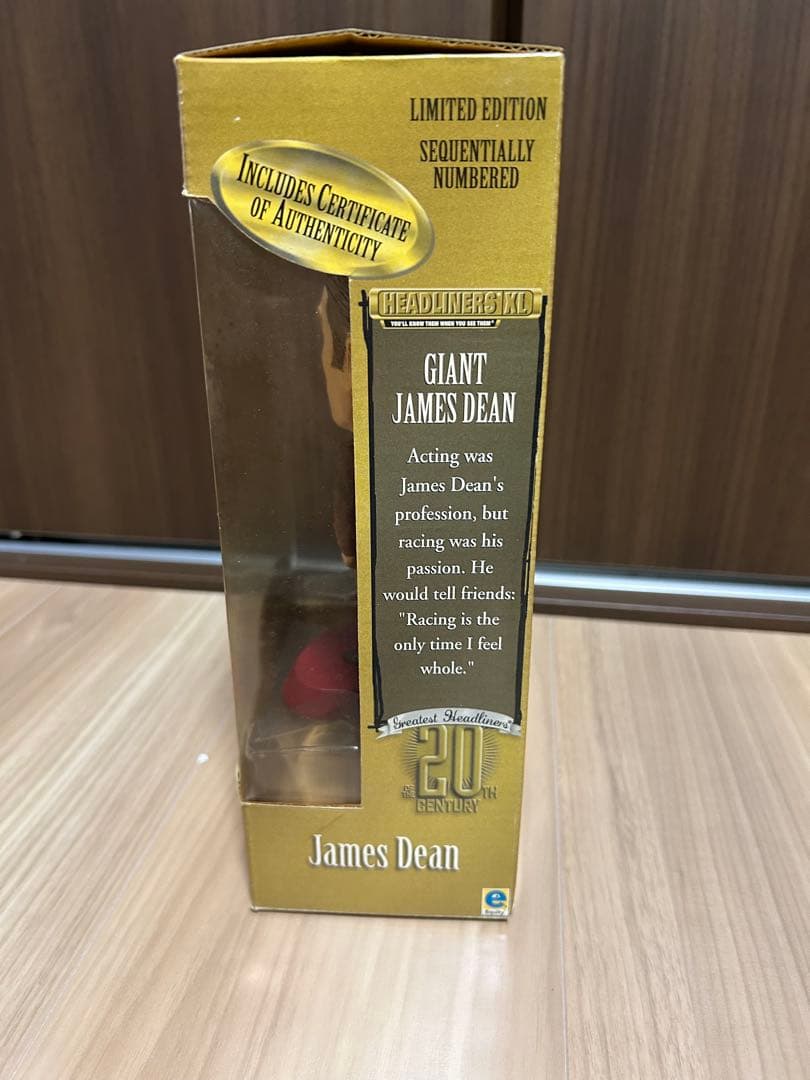 Giant James Dean フィギュア　シリアルナンバー