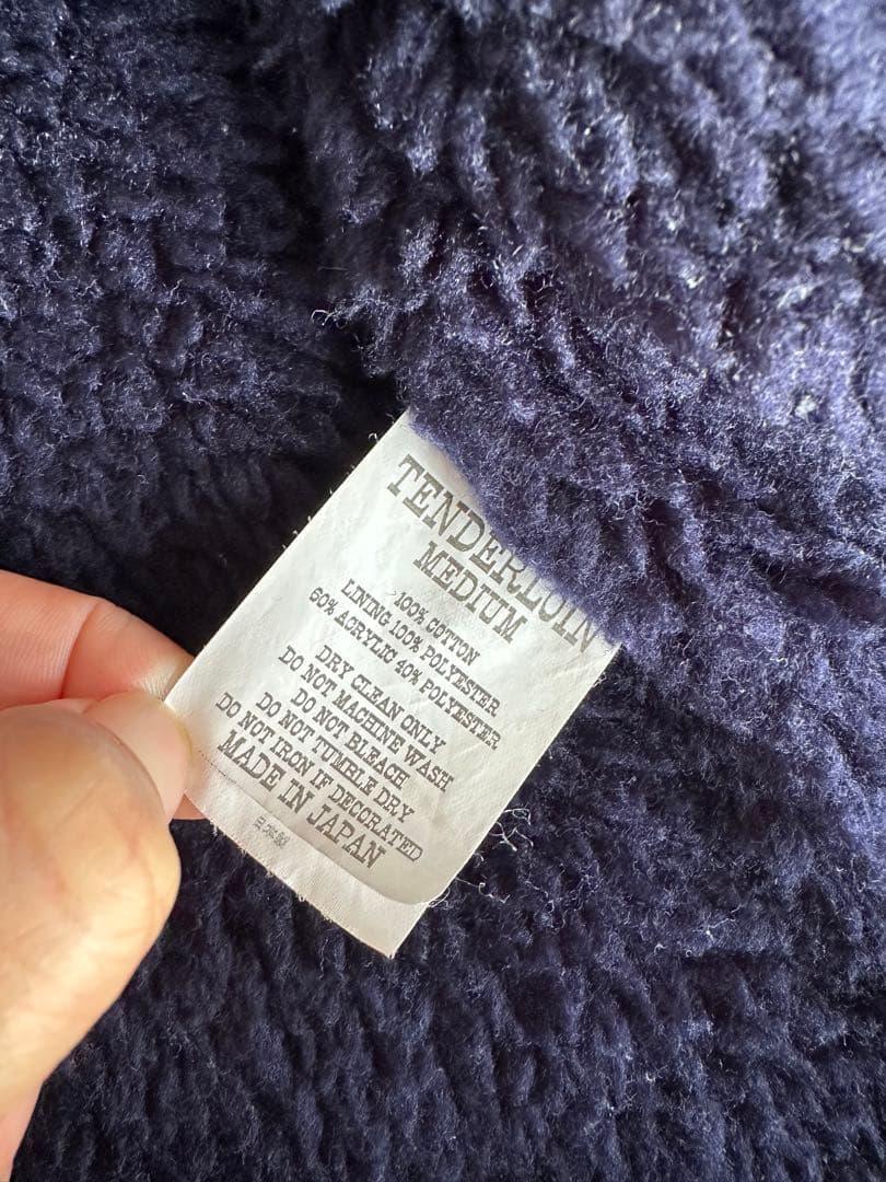 TENDERLOIN ダークネイビー ジャケット M