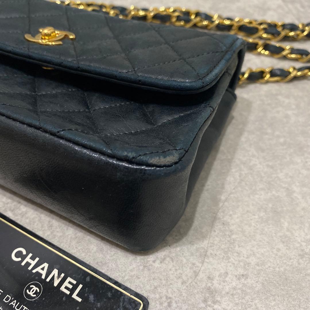 CHANEL シャネル ヴィンテージ チェーンバッグ ミニマトラッセ　ショルダー