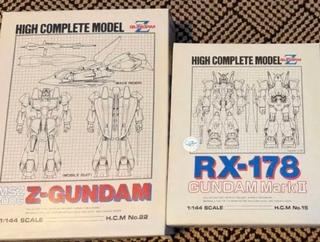 【未使用品3点】ハイコンプリートモデル Zガンダム　ガンダムMK-II 百式