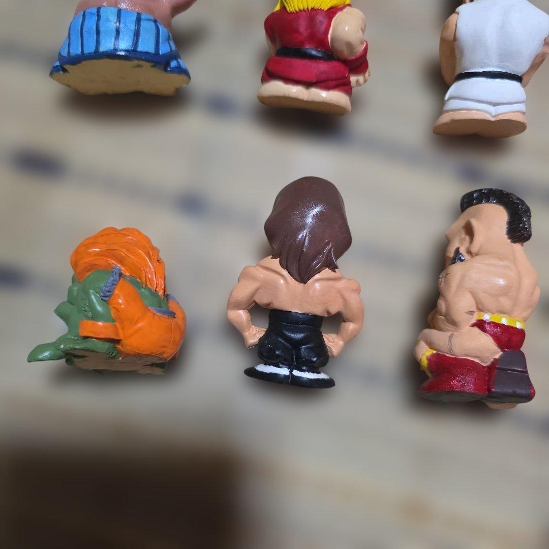 ストリートファイター2 デフォルメ　ガレージキット　ボークス　彩色済16体セット