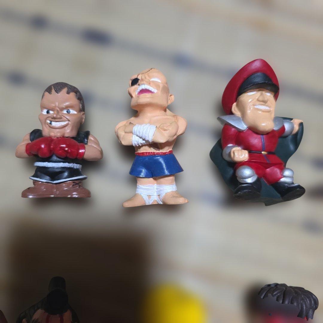 ストリートファイター2 デフォルメ　ガレージキット　ボークス　彩色済16体セット