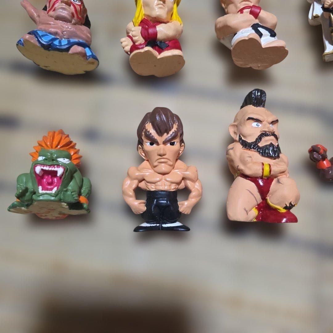 ストリートファイター2 デフォルメ　ガレージキット　ボークス　彩色済16体セット