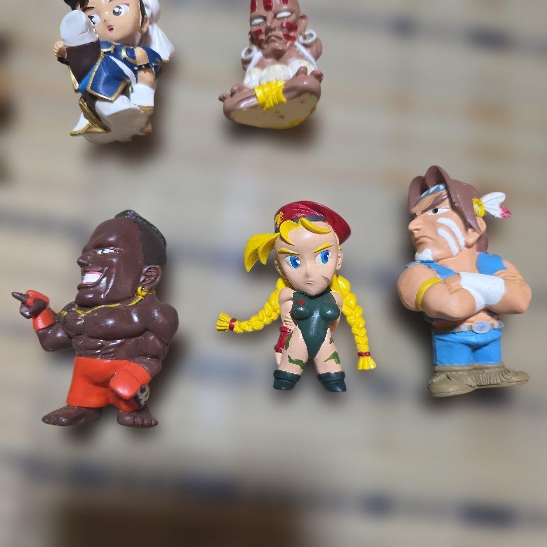 ストリートファイター2 デフォルメ　ガレージキット　ボークス　彩色済16体セット