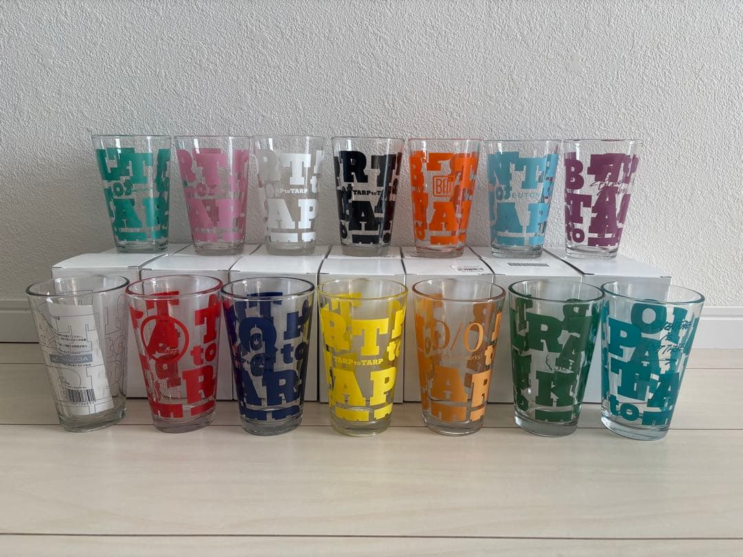 TARPtoTARP タープグラス 14個セット