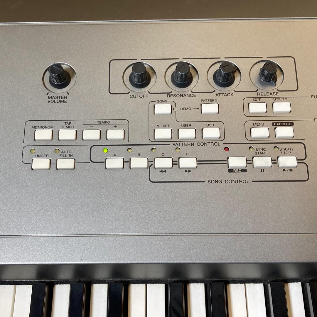 ジャンク YAMAHA MM8 シンセサイザー アダプター付き ヤマハ