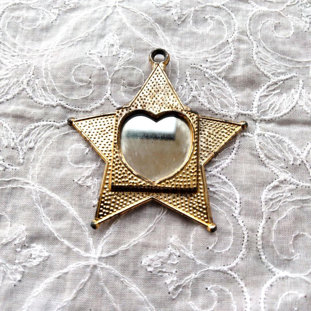 【当時物】【希少】昭和テレビ コメットさん 星型ペンダント トップ