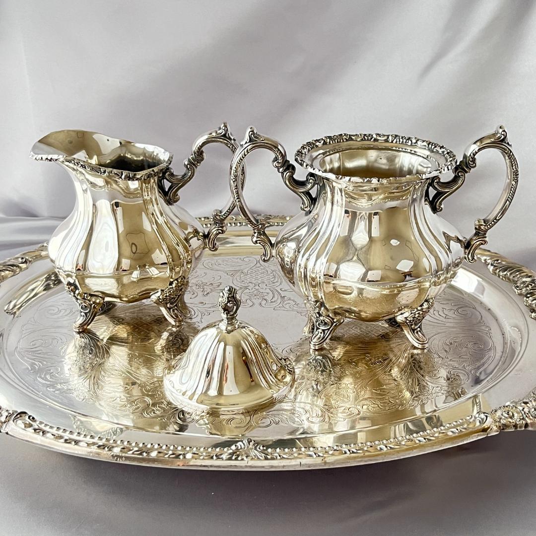 【Lancaster Rose】 ビクトリアンのティーサービス 3点