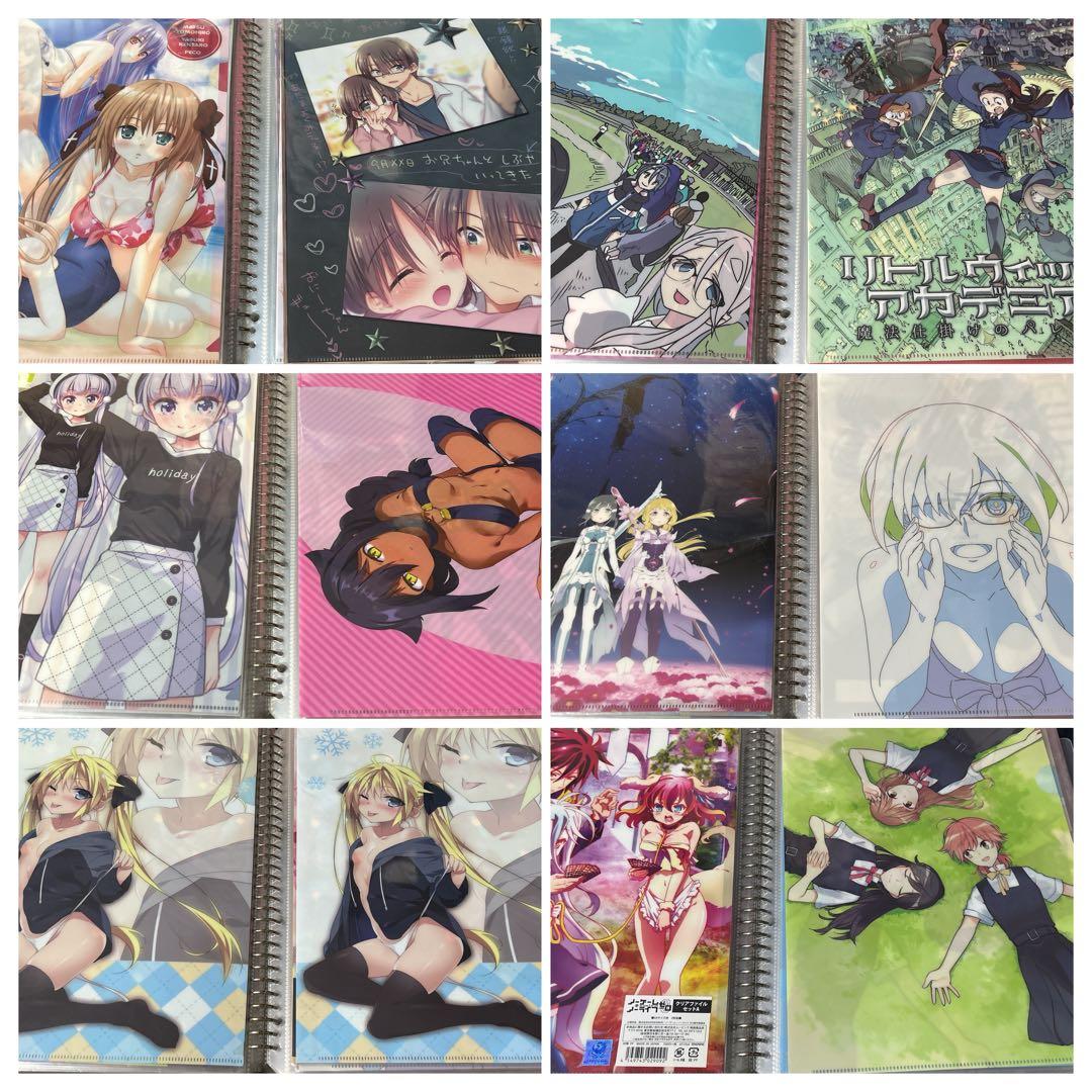 アニメ キャラクター クリアファイル まとめ売り