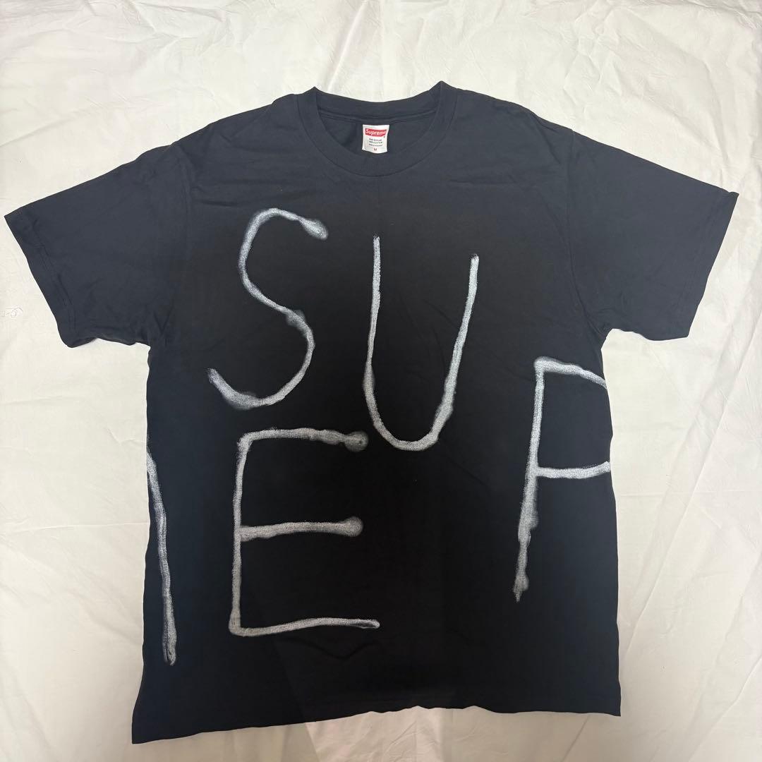 【美品】Supreme Painted Tee Black