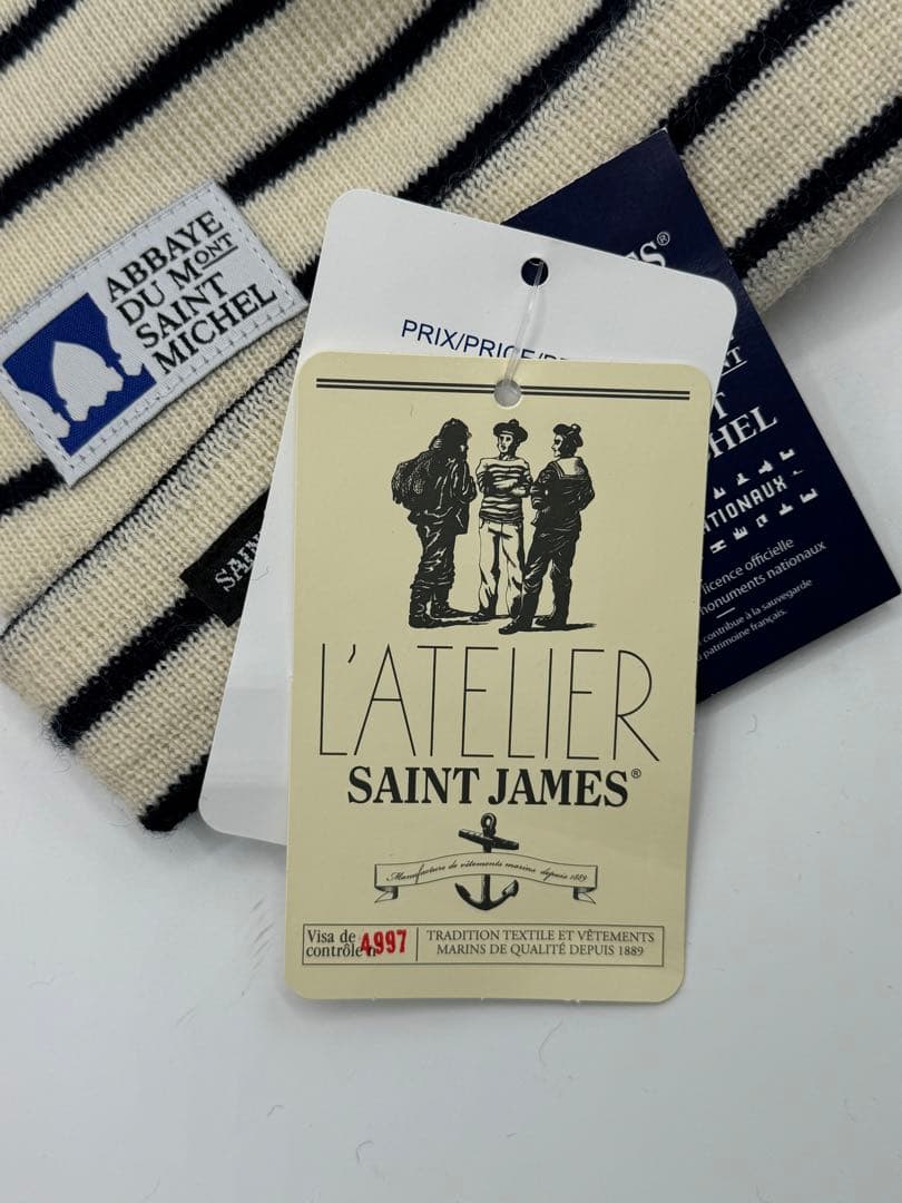 超貴重！　モンサンミッシェル　限定　ニット帽　セントジェームス　新品　未使用