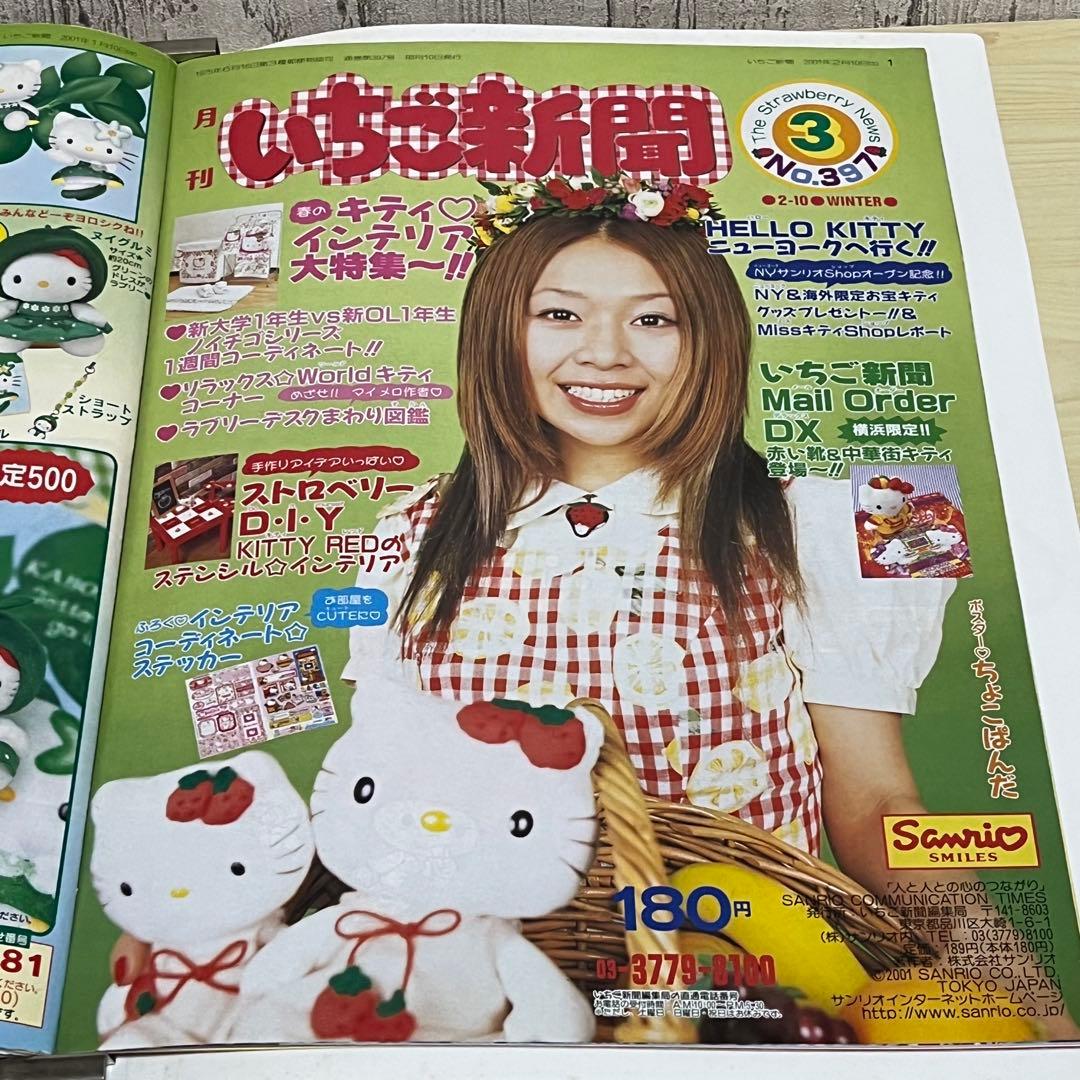 2000年 いちご新聞 8ヶ月分 とバインダー セット