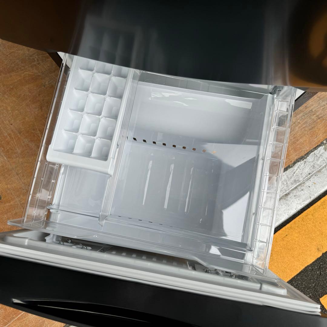 C1107★2024年製★未使用に近い★東芝　冷蔵庫ブラック黒　一人暮らし洗濯機